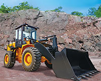 01 Wheel Loader 737K Tier 2 Operating Weight 10300kg Rated Load 92kW 125hp Bucket Capacity 1.7m3