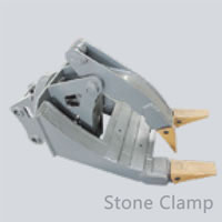 101 Wheel Excavator Optional Attachment Stone Clamp
