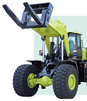 15 Wheel Forklift Loader 771FT32E Electric Type Operating Weight 32000kg Battery Capacity 423kWh Working 8 10 Hours
