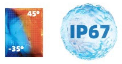17 High Adaptivity to Harsh Environment  35~45 Altitude Under 5000m Waterproof IP67 Dustproof Protection